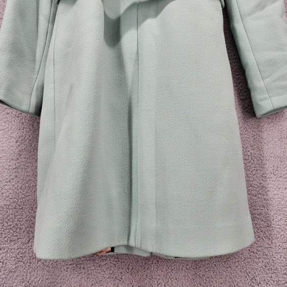 J. Crew Mint Green Trench Coat - Picture 12 of 13